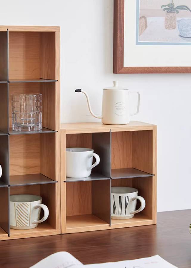 Solid Cherry Wood Cup Rack