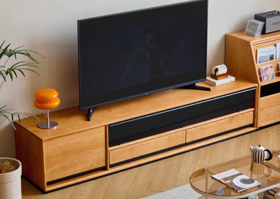 Mavros II Solid Wood TV Console