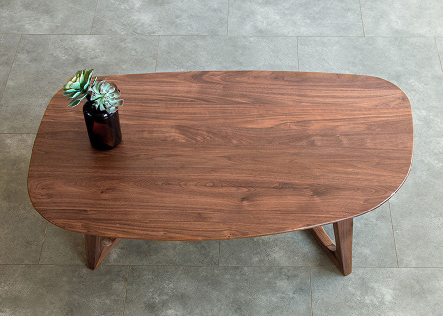 Solid Wood Low Coffee Table / Chabudai