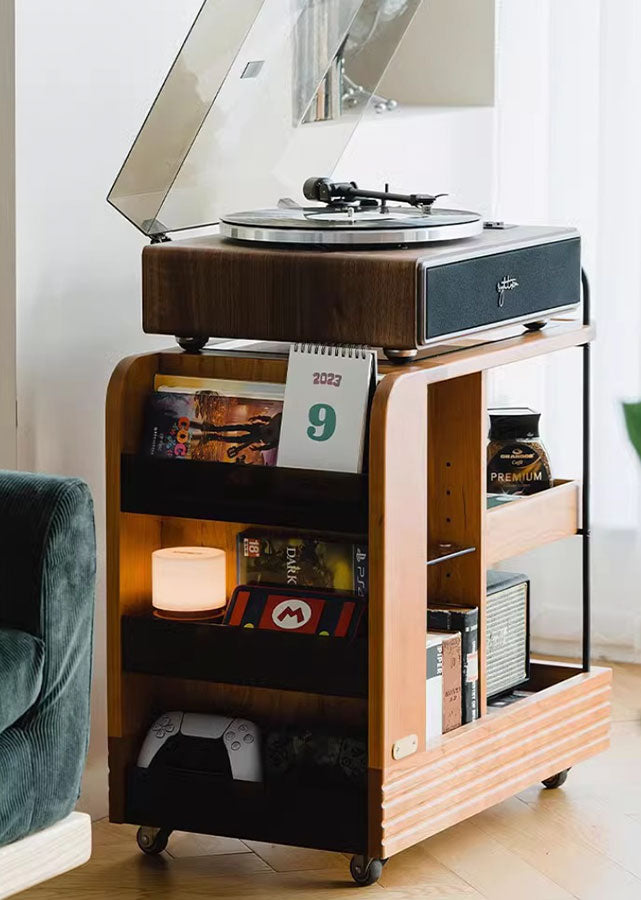 Mikro Solid Wood Trolley