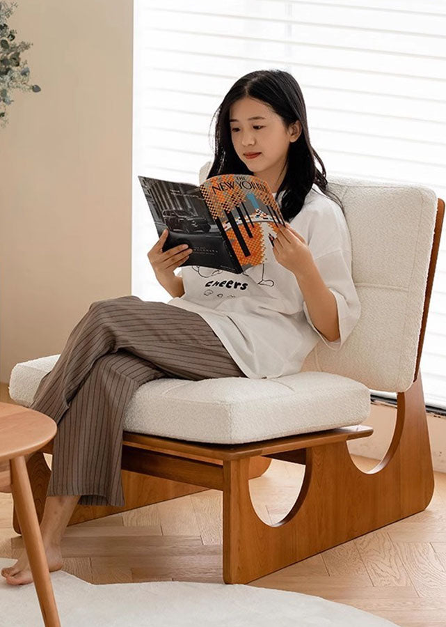 Ciel Solid Wood Single-Seat Sofa