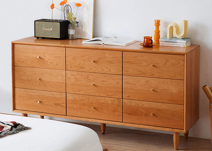 Thelo Solid Wood Drawer Chest