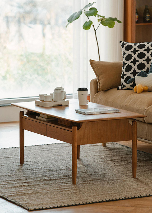 Ponere Solid Wood Coffee Table