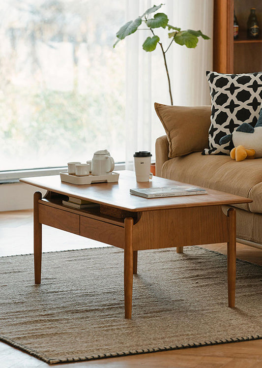 Ponere Solid Wood Coffee Table