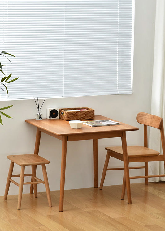 Solid Wood Square Table