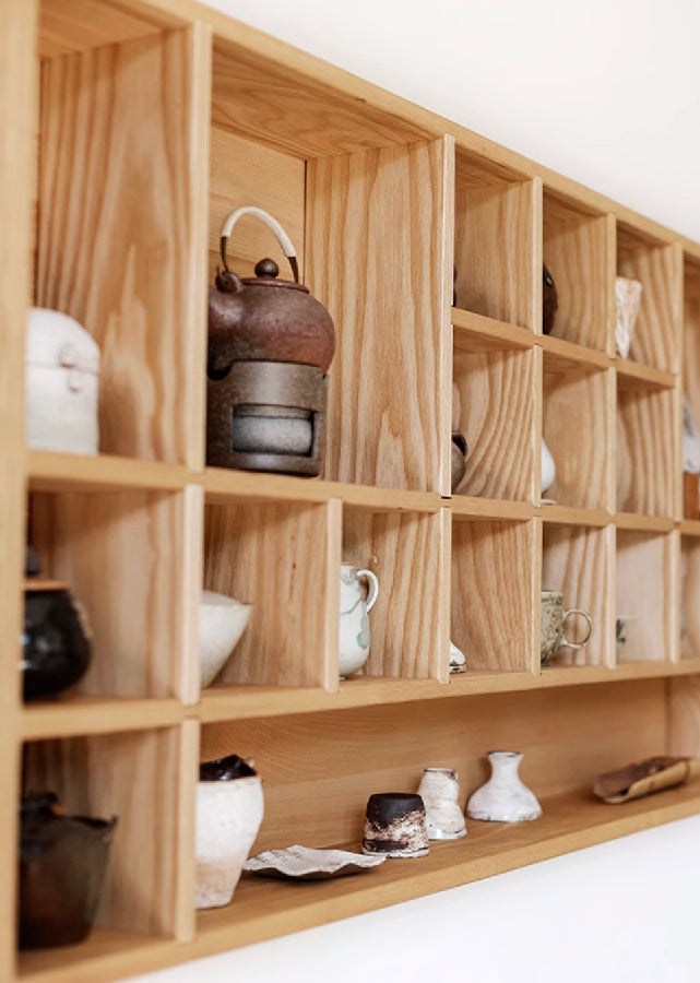 Solid Wood Wall Cubes