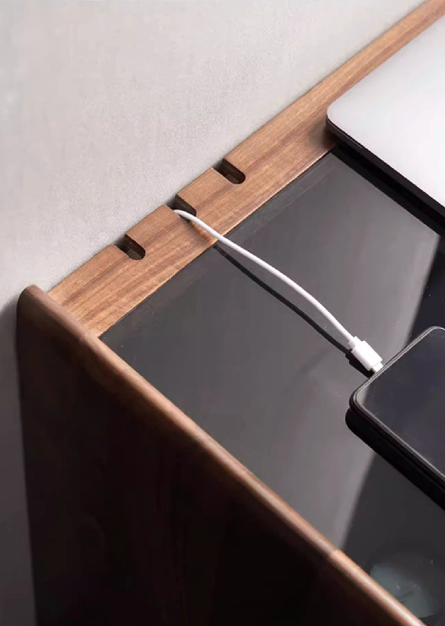 Lusen Solid Wood Nightstand