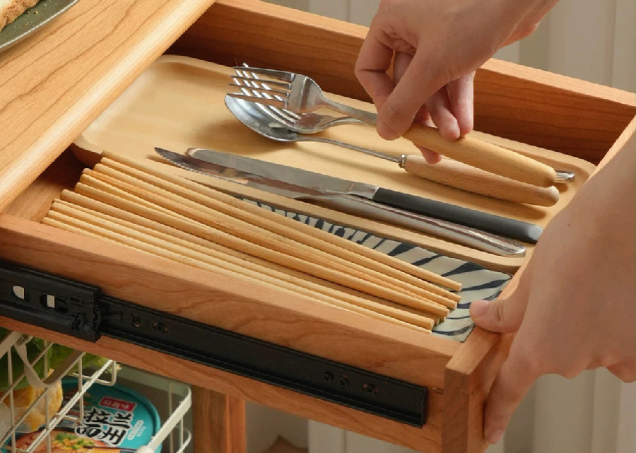 Cena Solid Wood Cart
