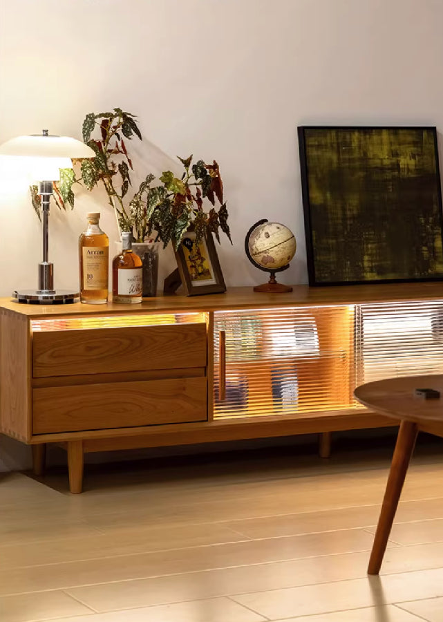 Valle Solid Wood TV Console