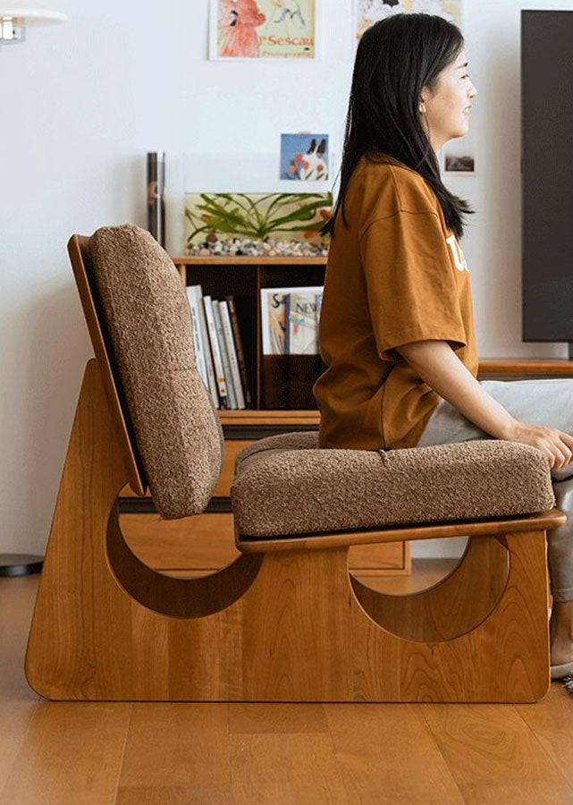Ciel Solid Wood Single-Seat Sofa
