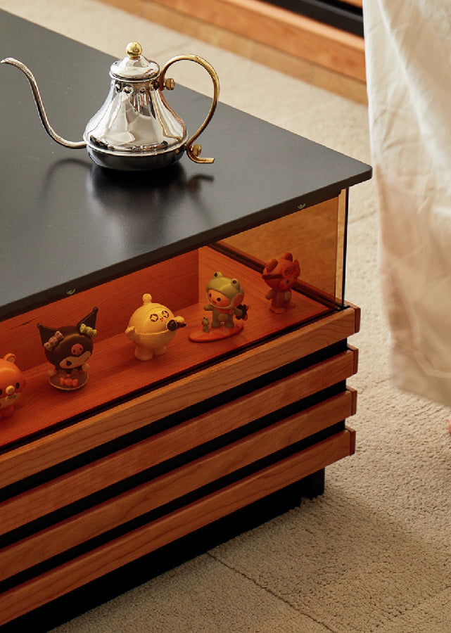 Voie Solid Wood Coffee Table