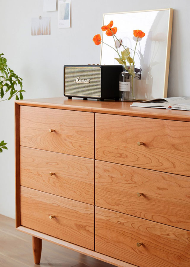 Thelo Solid Wood Drawer Chest