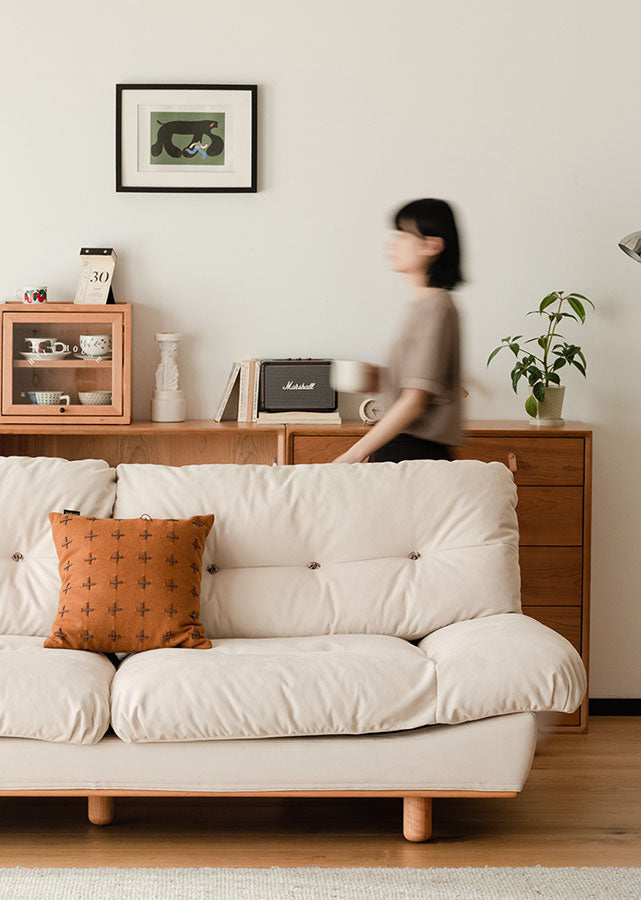 Nuage Solid Wood Sofa