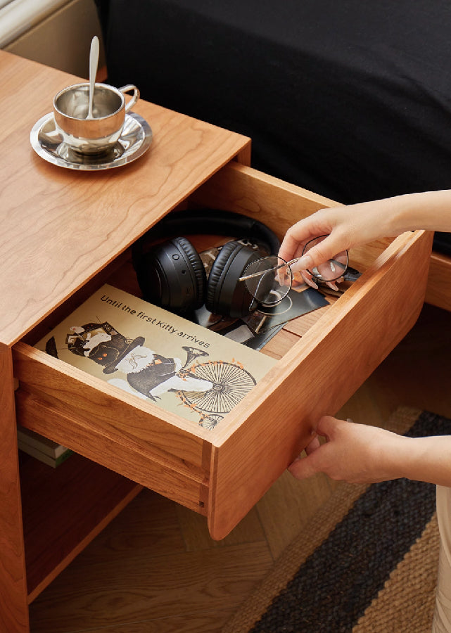 Collis Solid Wood Nightstand