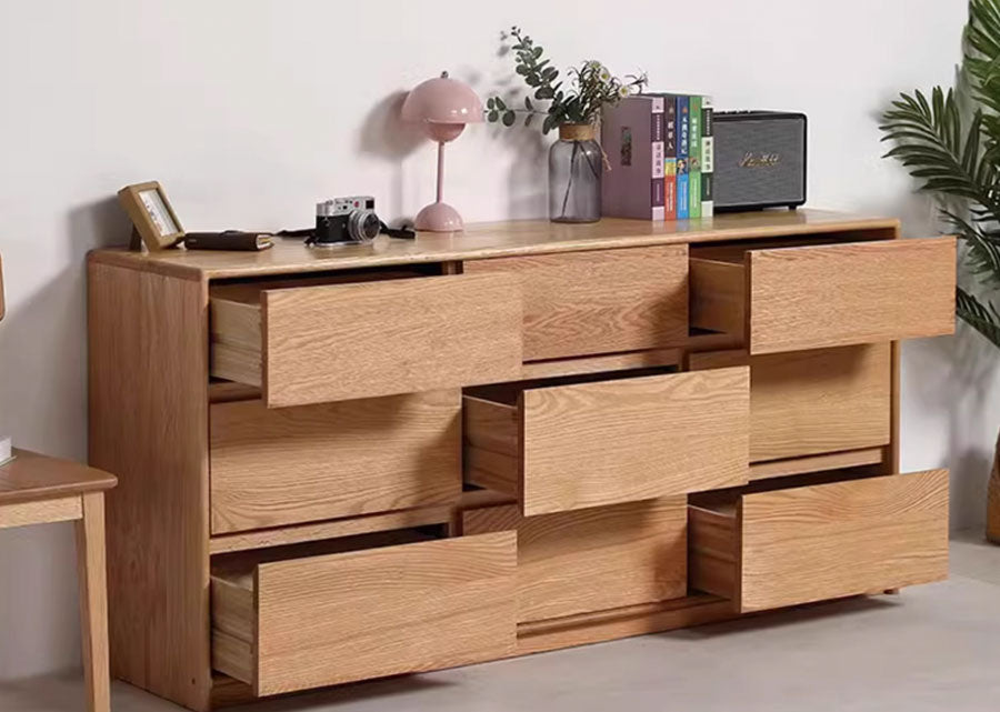 Modern Solid Wood Drawer Chest