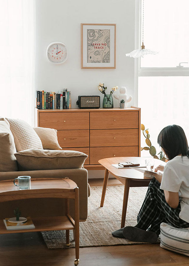 Malle Solid Wood Drawer Chest
