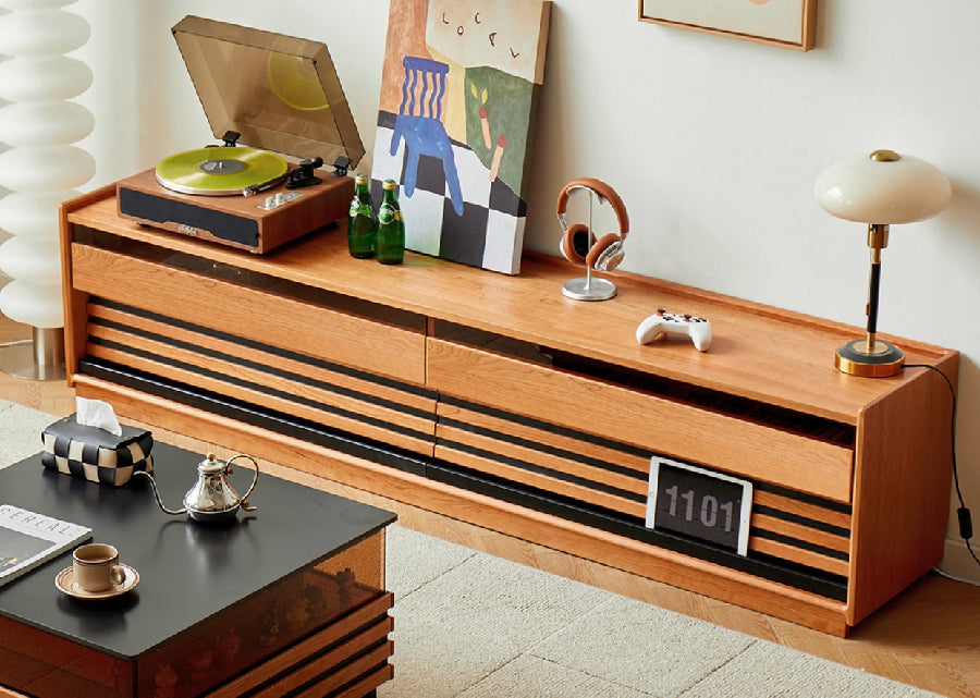 Voie Solid Wood TV Console