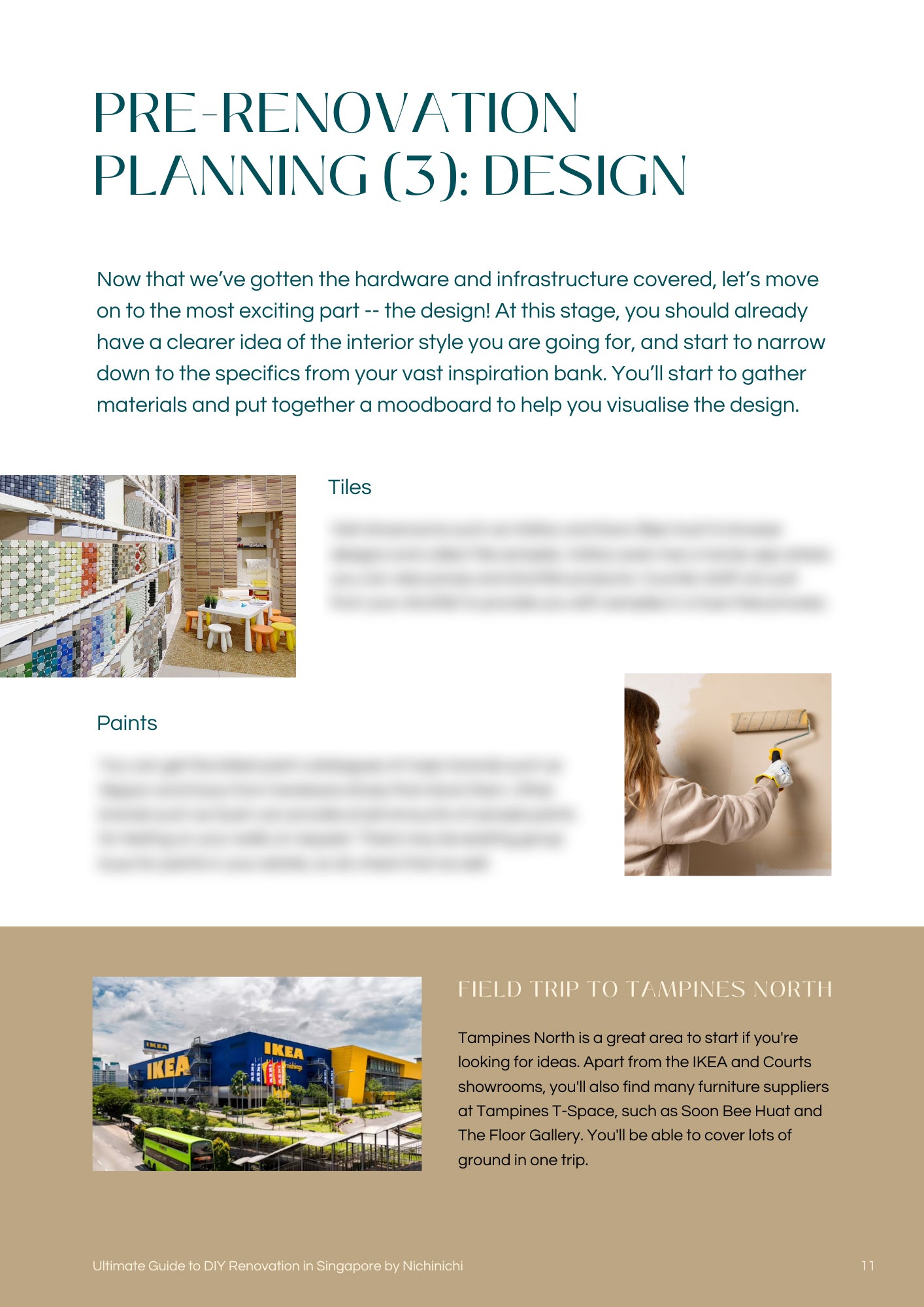 Nichinichi Ultimate Guide to DIY Renovation in Singapore