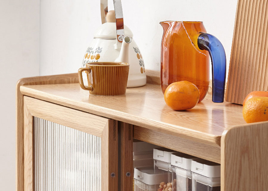 Charis Solid Wood Sideboard