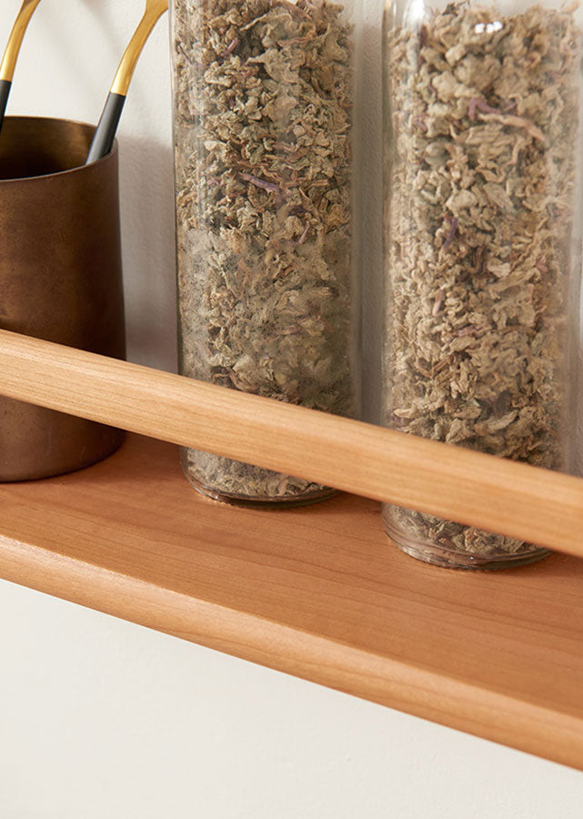 Obice Solid Wood Wall Shelves