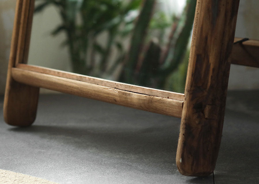 Rustic Standing Mirror