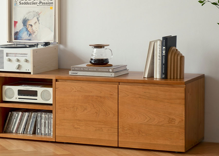Soros Solid Wood Modular Storage (Stackable)