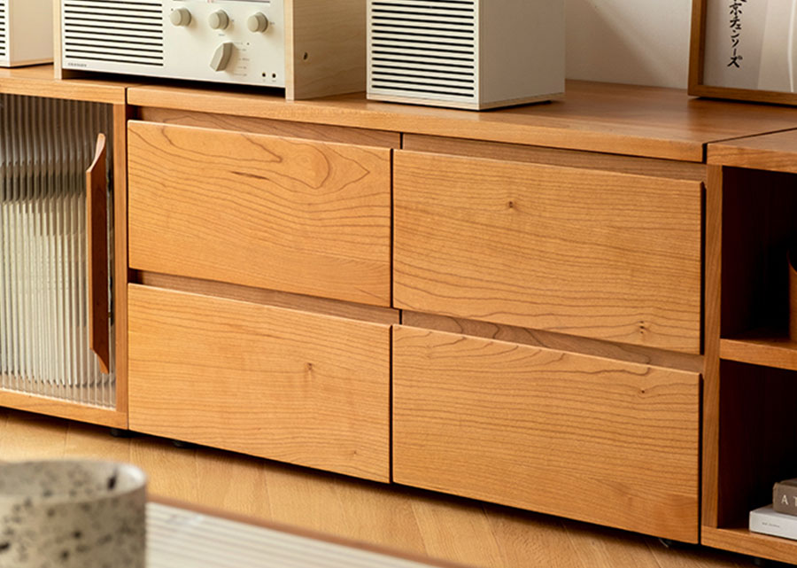 Soros Solid Wood Modular Storage (Stackable)