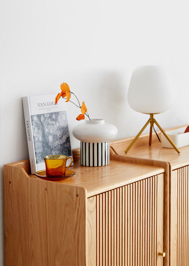 Raga Solid Wood Shoe Cabinet