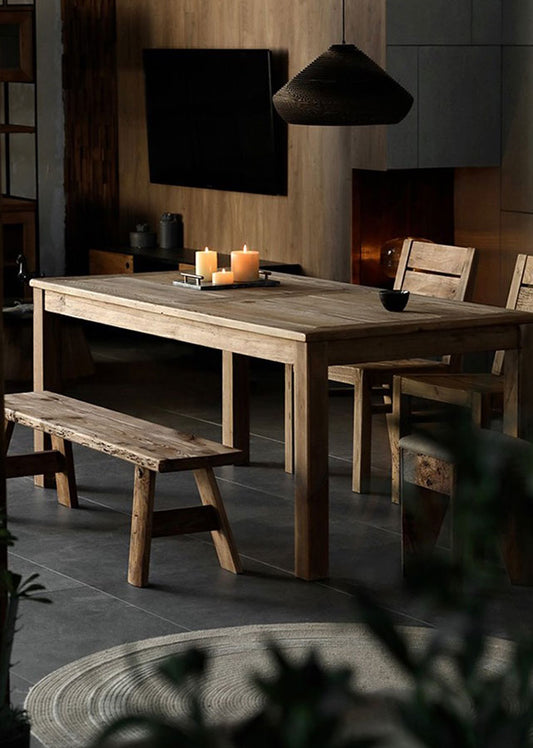 Rustic Solid Wood Table