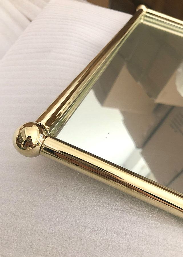 Vintage Silver/Gold Frame Mirror