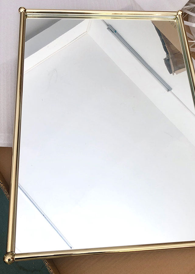 Vintage Silver/Gold Frame Mirror