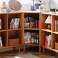 Cubes Solid Wood Corner Cabinet