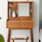 Orkos Solid Wood Dresser Stool