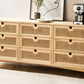 Rotin Solid Wood Drawer Chest