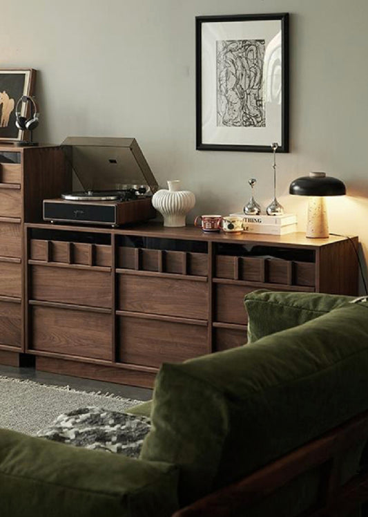 Koyu Solid Wood Drawer Chest