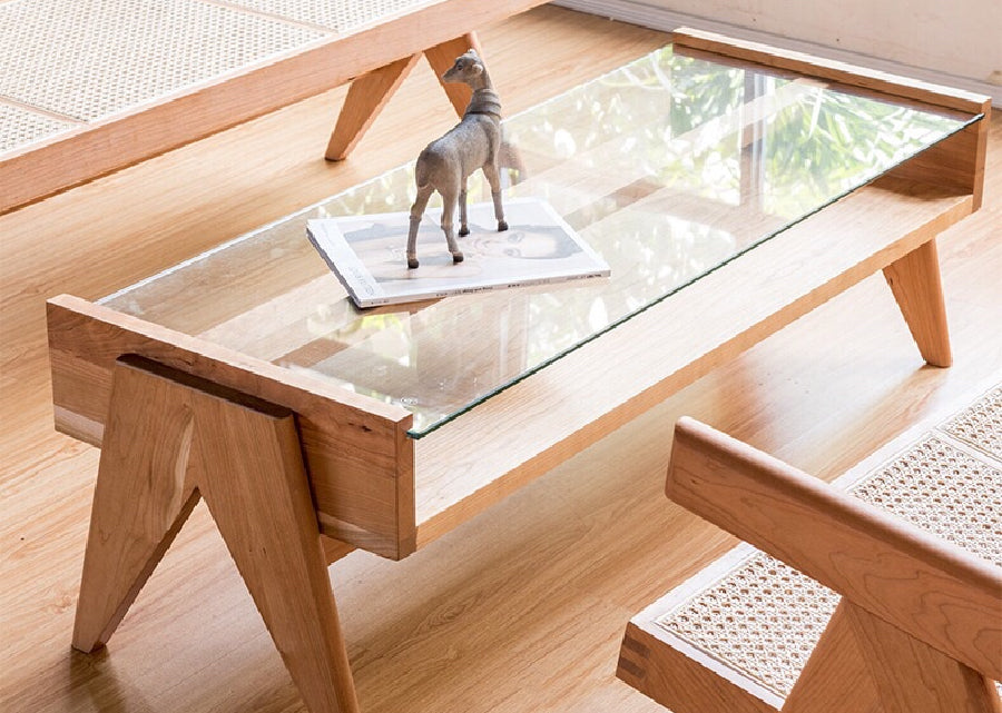 Misma Solid Wood Coffee Table
