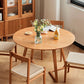 Modern Round Solid Wood Table