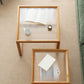 Cubes Solid Wood Coffee Table