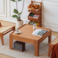 Solid Wood Square Coffee Table / Chabudai