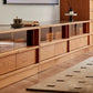 Short Solid Wood TV Console
