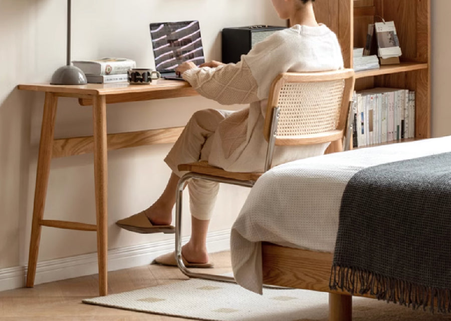 Slim Compact Solid Wood Table