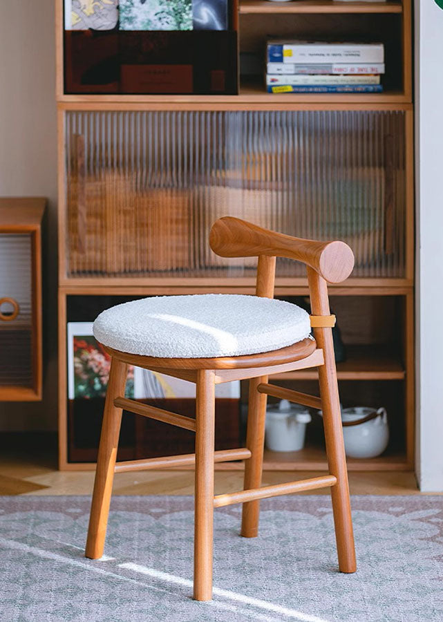 Ruban Solid Wood Dresser Stool