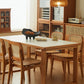 Couno II Solid Wood and Sintered Stone Table