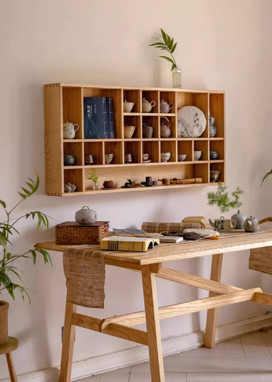 Solid Wood Wall Cubes
