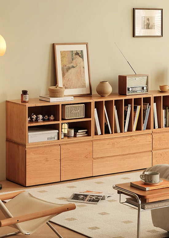 Soros Solid Wood Modular Storage (Stackable) – nichinichi