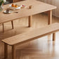 Caja Solid Wood Bench