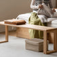 Boca Solid Wood Bench