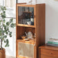 Mani Solid Wood Tall Cabinet