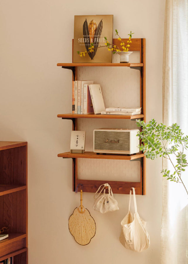 Modular Solid Wood Wall Rack – nichinichi