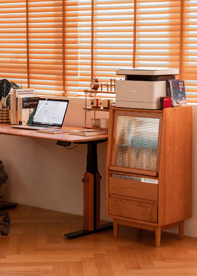 Valle Solid Wood Side Cabinet